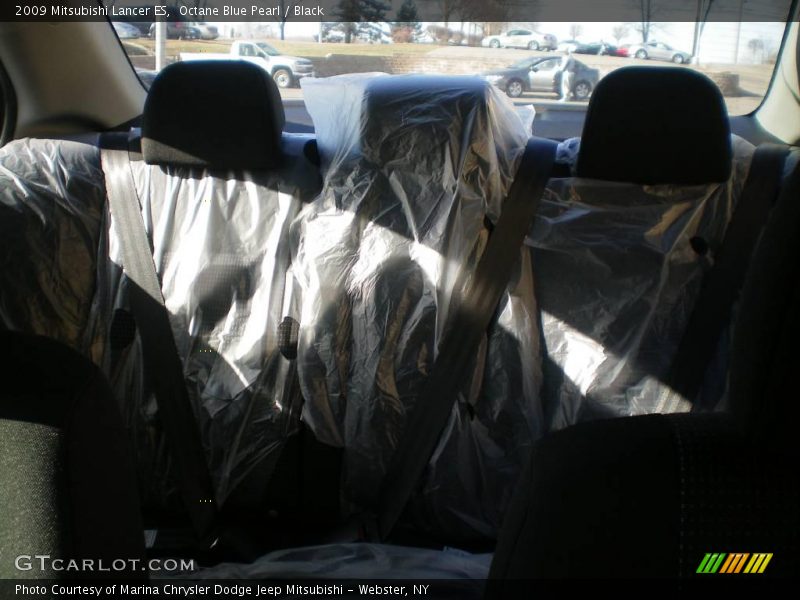 Octane Blue Pearl / Black 2009 Mitsubishi Lancer ES