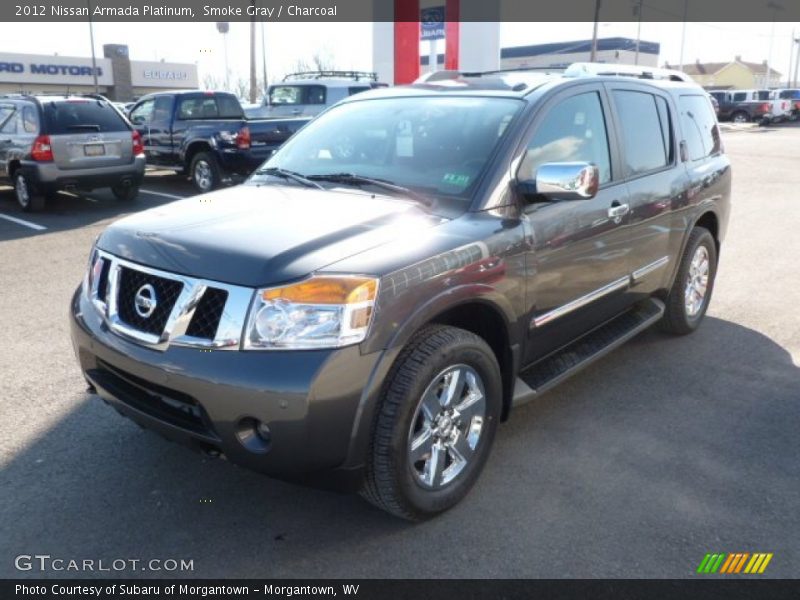 Smoke Gray / Charcoal 2012 Nissan Armada Platinum