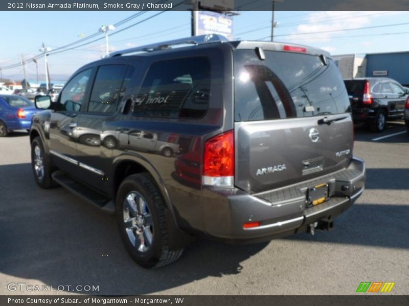 Smoke Gray / Charcoal 2012 Nissan Armada Platinum