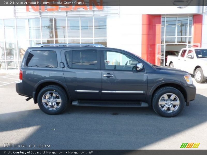 Smoke Gray / Charcoal 2012 Nissan Armada Platinum