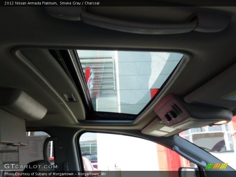 Smoke Gray / Charcoal 2012 Nissan Armada Platinum