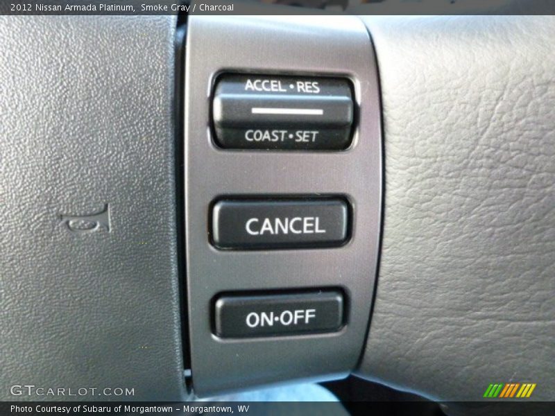 Smoke Gray / Charcoal 2012 Nissan Armada Platinum