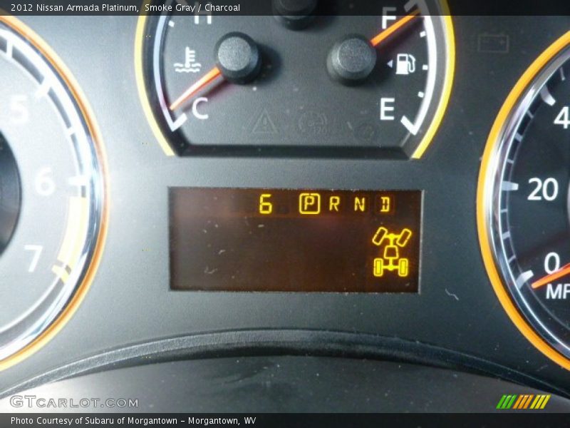 Smoke Gray / Charcoal 2012 Nissan Armada Platinum