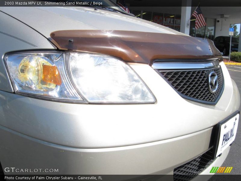 Shimmering Sand Metallic / Beige 2003 Mazda MPV LX