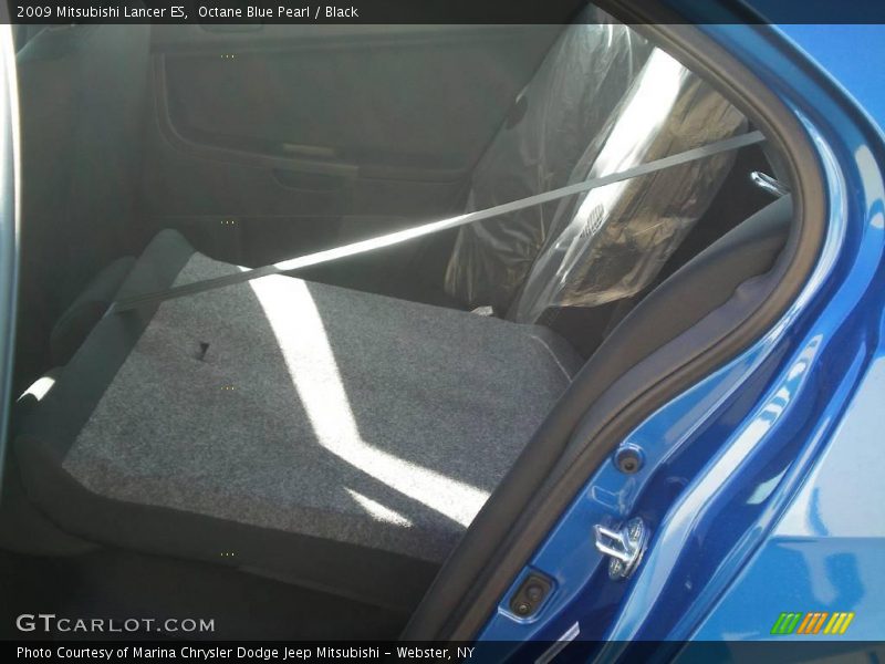 Octane Blue Pearl / Black 2009 Mitsubishi Lancer ES