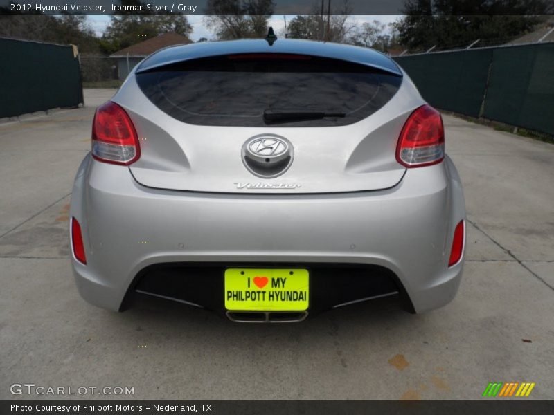 Ironman Silver / Gray 2012 Hyundai Veloster