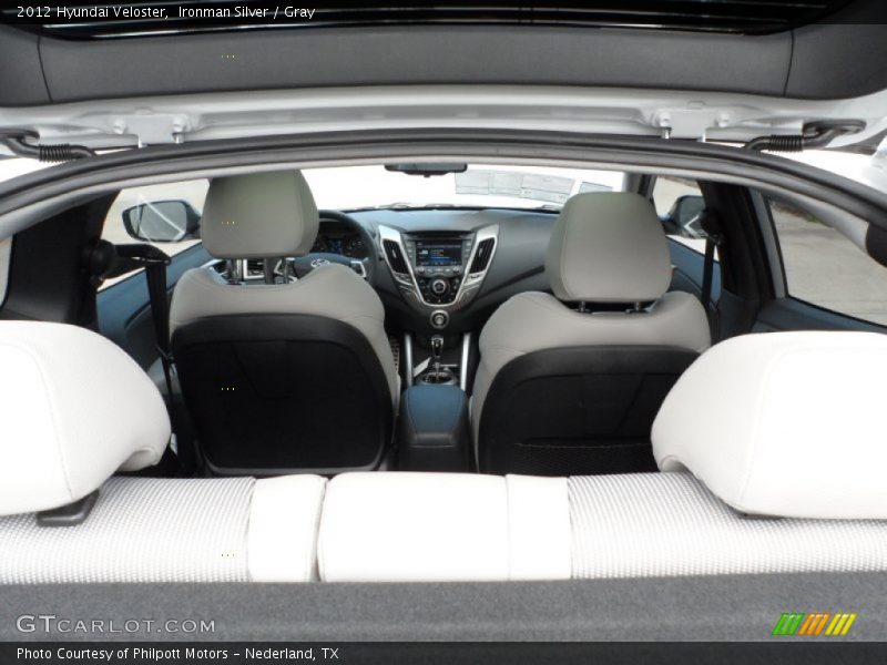  2012 Veloster  Gray Interior