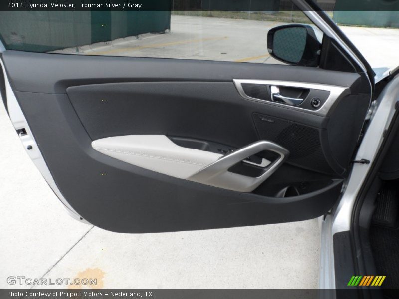 Ironman Silver / Gray 2012 Hyundai Veloster