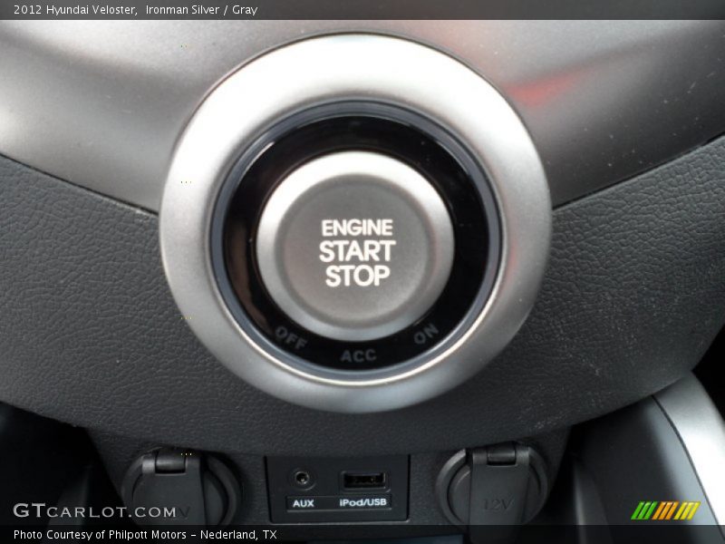 Controls of 2012 Veloster 