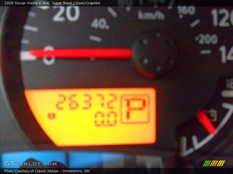 Super Black / Steel/Graphite 2008 Nissan Xterra X 4x4