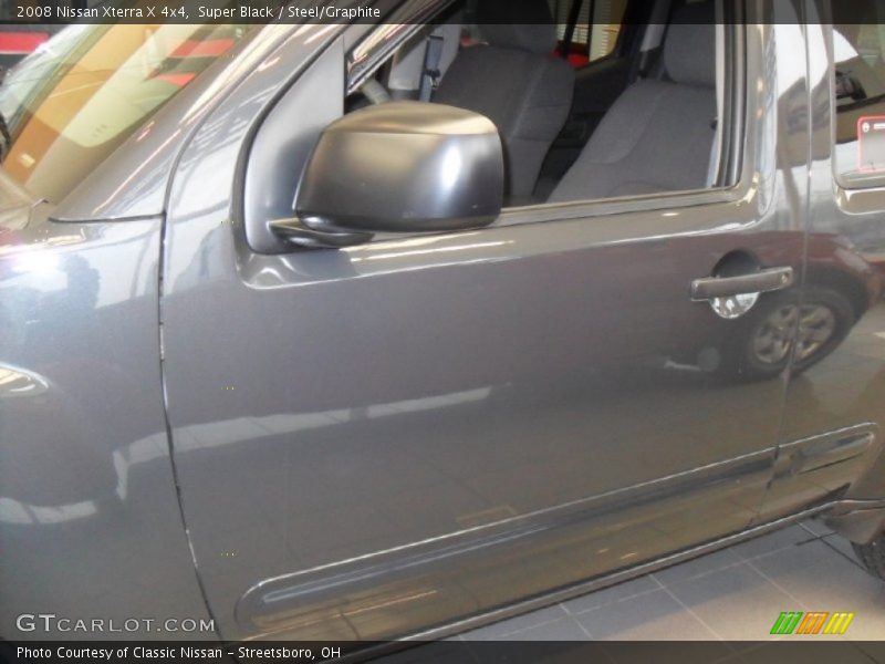 Super Black / Steel/Graphite 2008 Nissan Xterra X 4x4