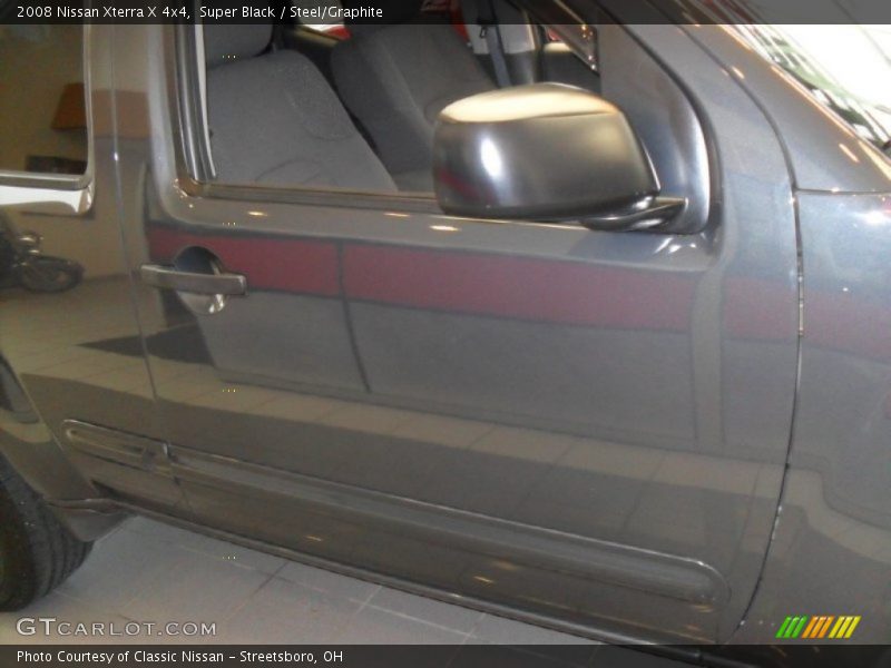 Super Black / Steel/Graphite 2008 Nissan Xterra X 4x4