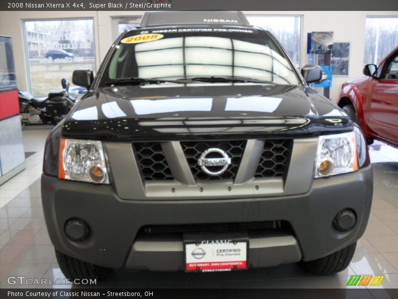 Super Black / Steel/Graphite 2008 Nissan Xterra X 4x4