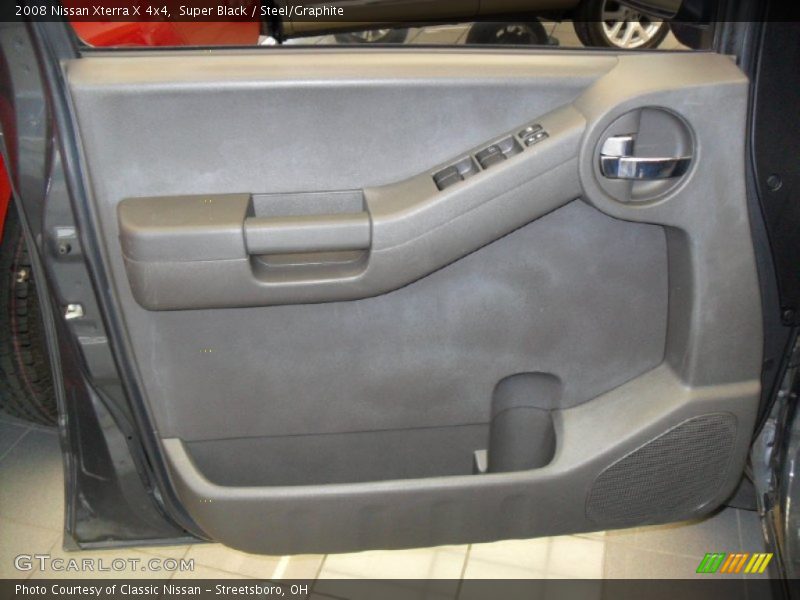 Super Black / Steel/Graphite 2008 Nissan Xterra X 4x4