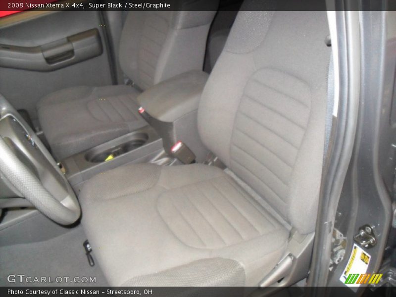 Super Black / Steel/Graphite 2008 Nissan Xterra X 4x4
