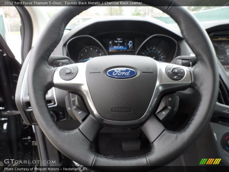  2012 Focus Titanium 5-Door Steering Wheel