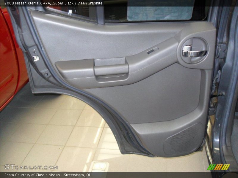 Super Black / Steel/Graphite 2008 Nissan Xterra X 4x4