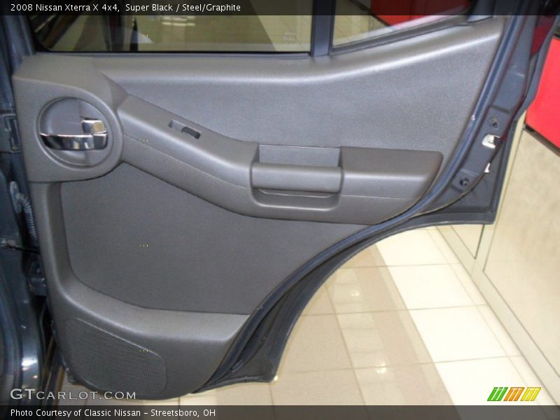 Super Black / Steel/Graphite 2008 Nissan Xterra X 4x4