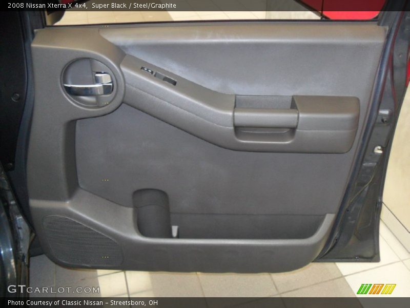Super Black / Steel/Graphite 2008 Nissan Xterra X 4x4