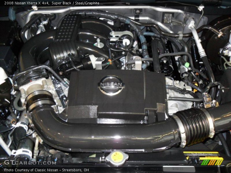 Super Black / Steel/Graphite 2008 Nissan Xterra X 4x4