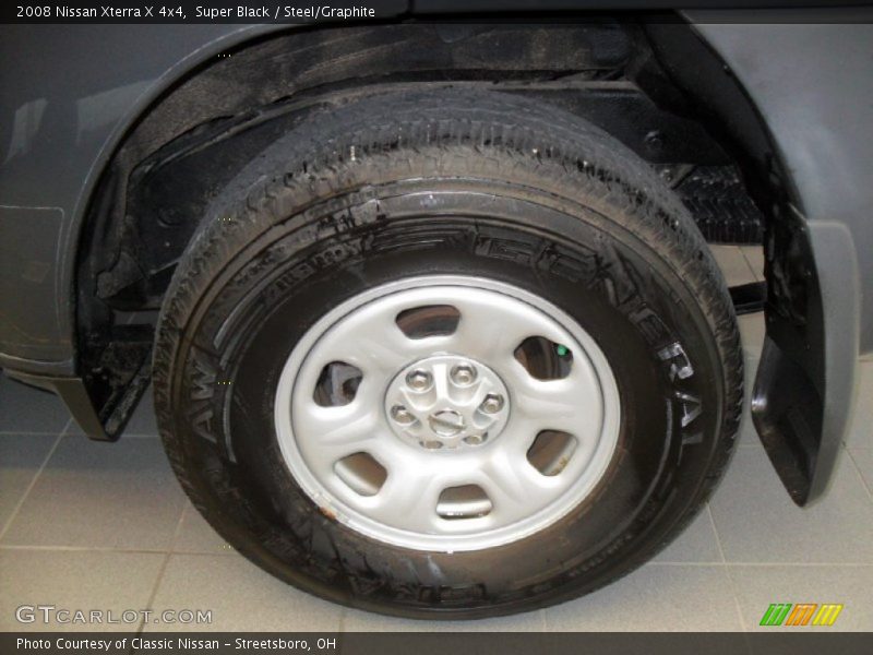 Super Black / Steel/Graphite 2008 Nissan Xterra X 4x4