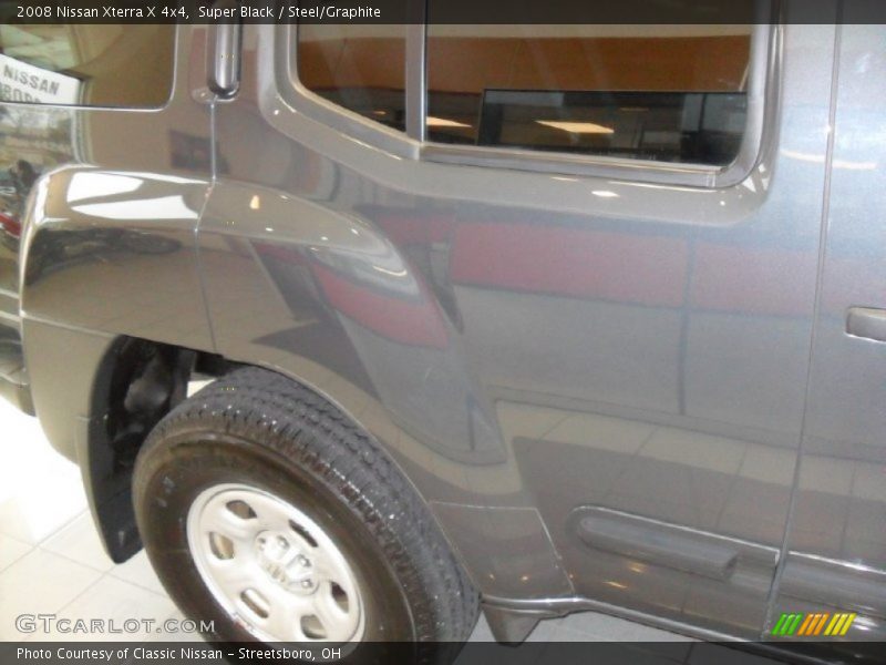 Super Black / Steel/Graphite 2008 Nissan Xterra X 4x4