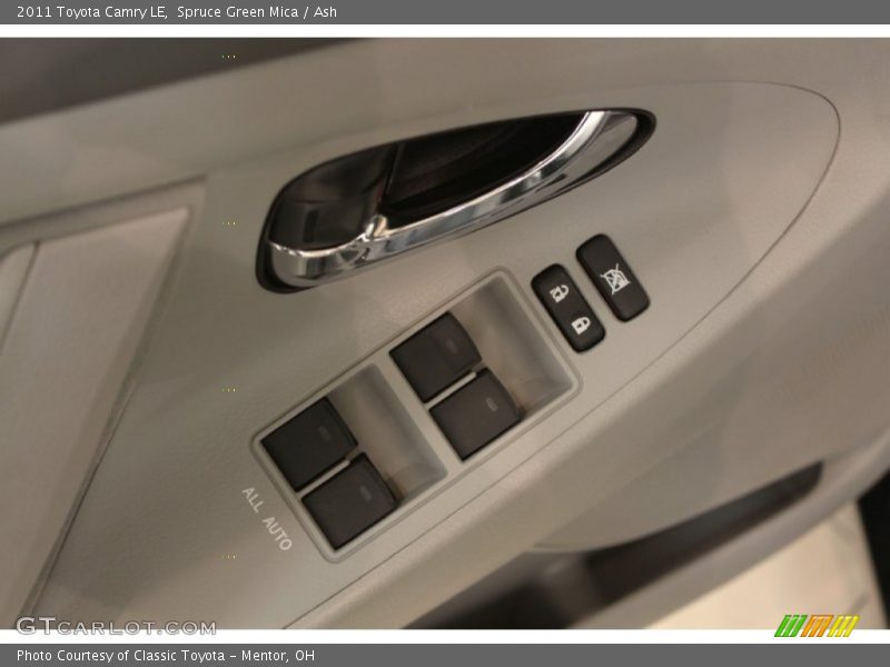 Spruce Green Mica / Ash 2011 Toyota Camry LE