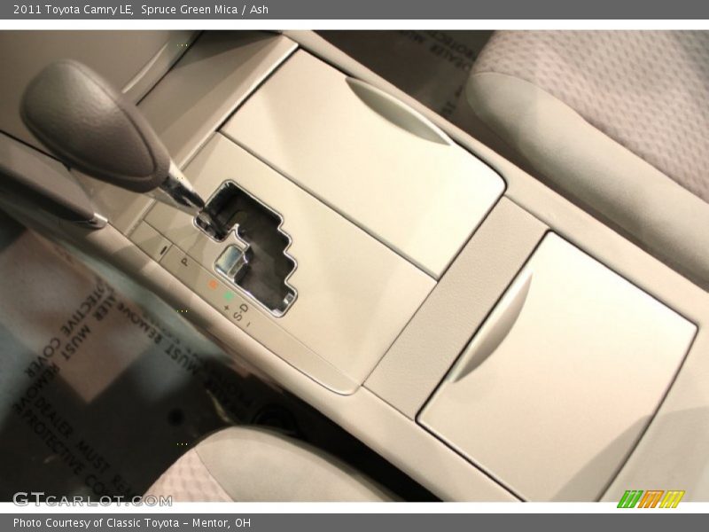 Spruce Green Mica / Ash 2011 Toyota Camry LE