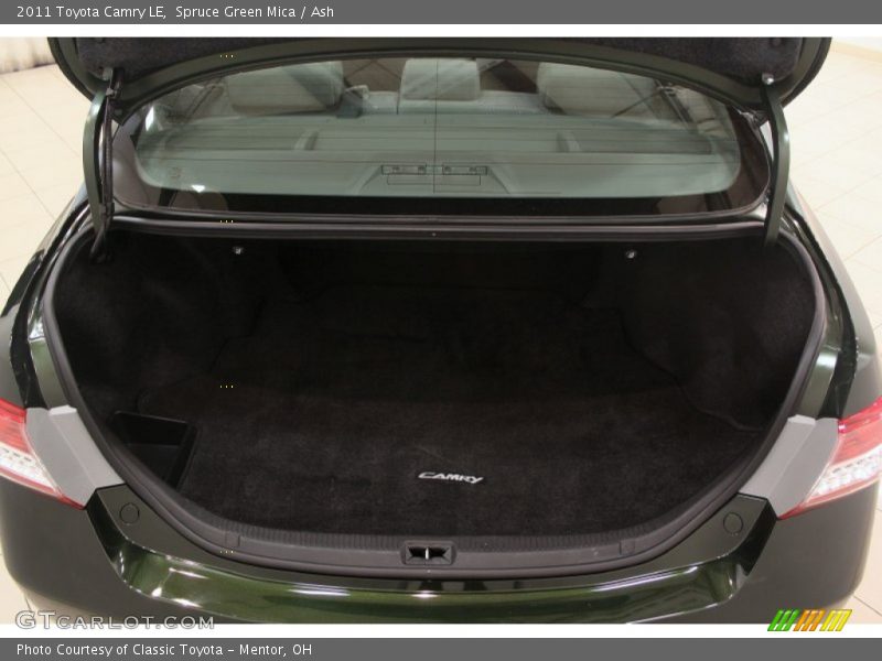 Spruce Green Mica / Ash 2011 Toyota Camry LE