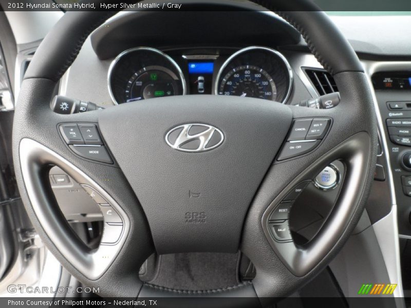  2012 Sonata Hybrid Steering Wheel