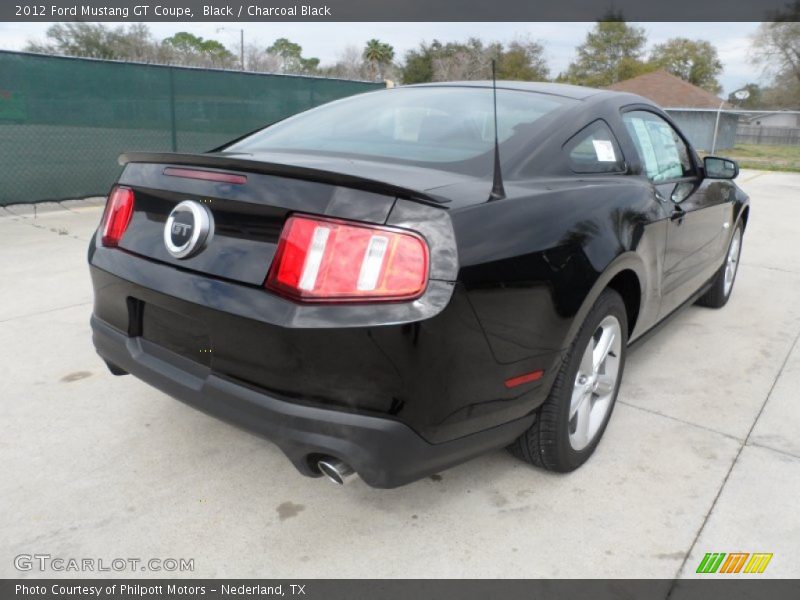 Black / Charcoal Black 2012 Ford Mustang GT Coupe