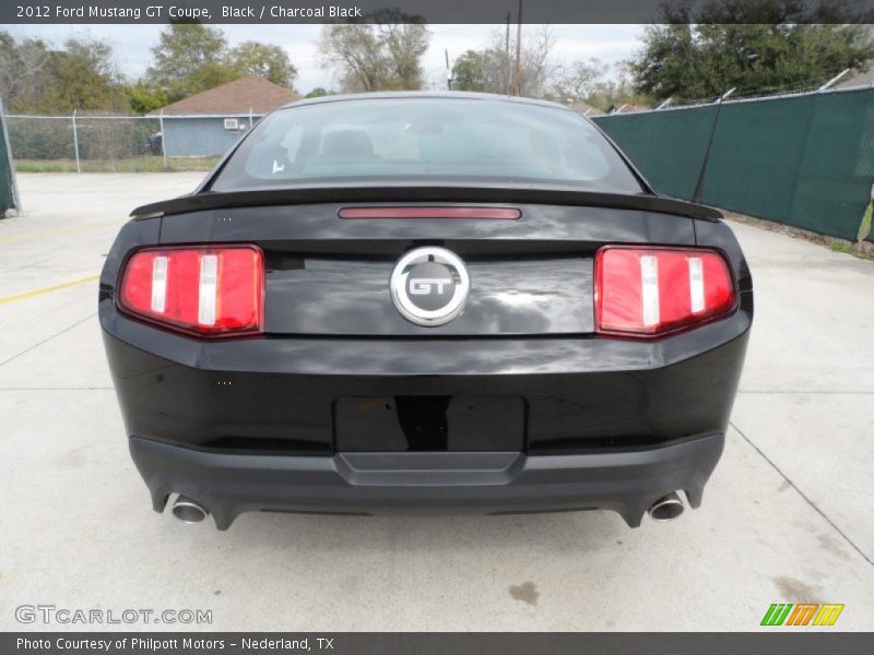 Black / Charcoal Black 2012 Ford Mustang GT Coupe