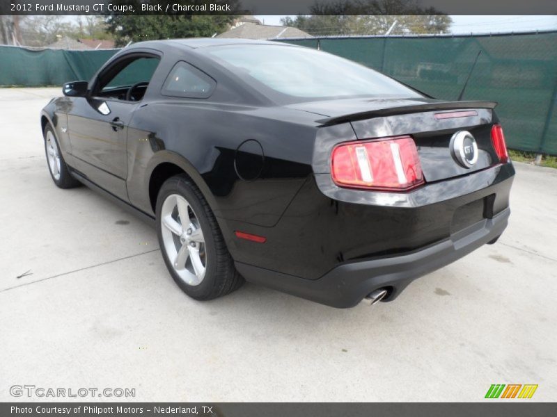 Black / Charcoal Black 2012 Ford Mustang GT Coupe