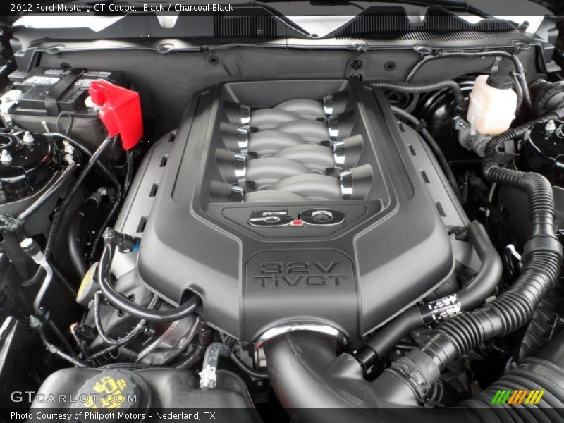  2012 Mustang GT Coupe Engine - 5.0 Liter DOHC 32-Valve Ti-VCT V8