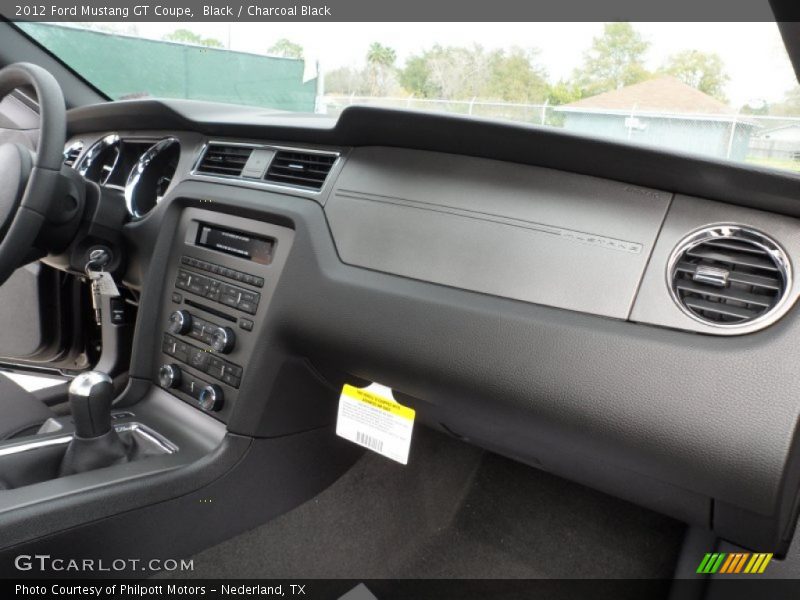 Black / Charcoal Black 2012 Ford Mustang GT Coupe