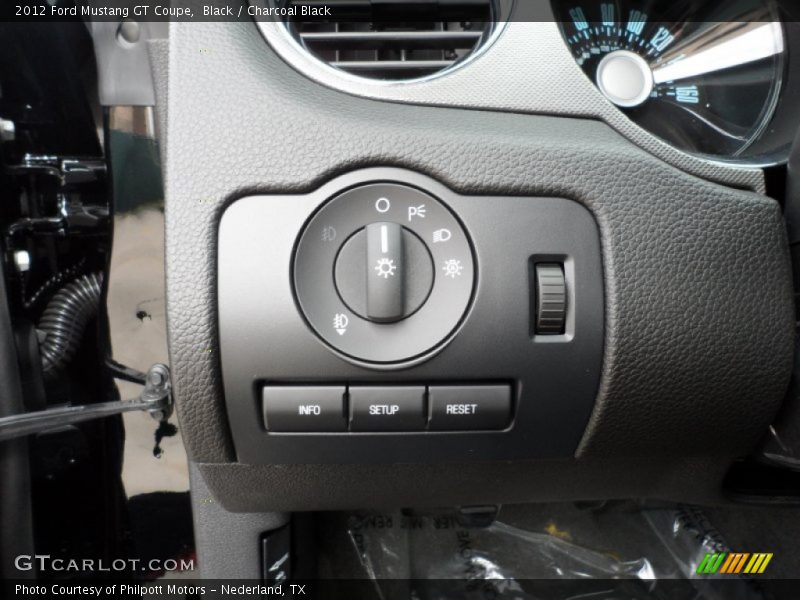 Black / Charcoal Black 2012 Ford Mustang GT Coupe