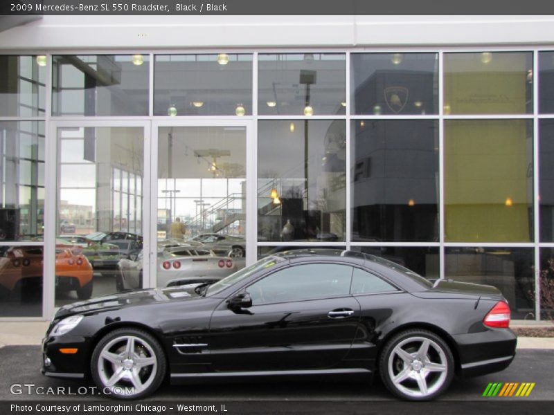  2009 SL 550 Roadster Black