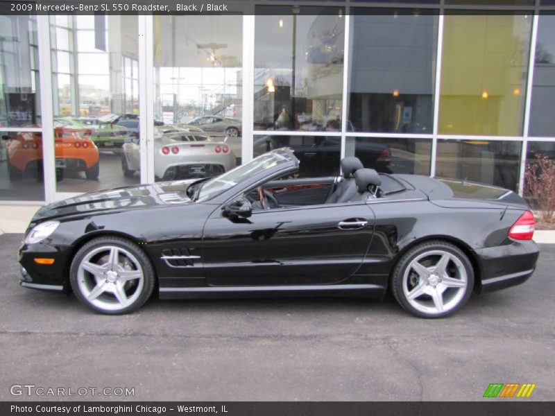  2009 SL 550 Roadster Black