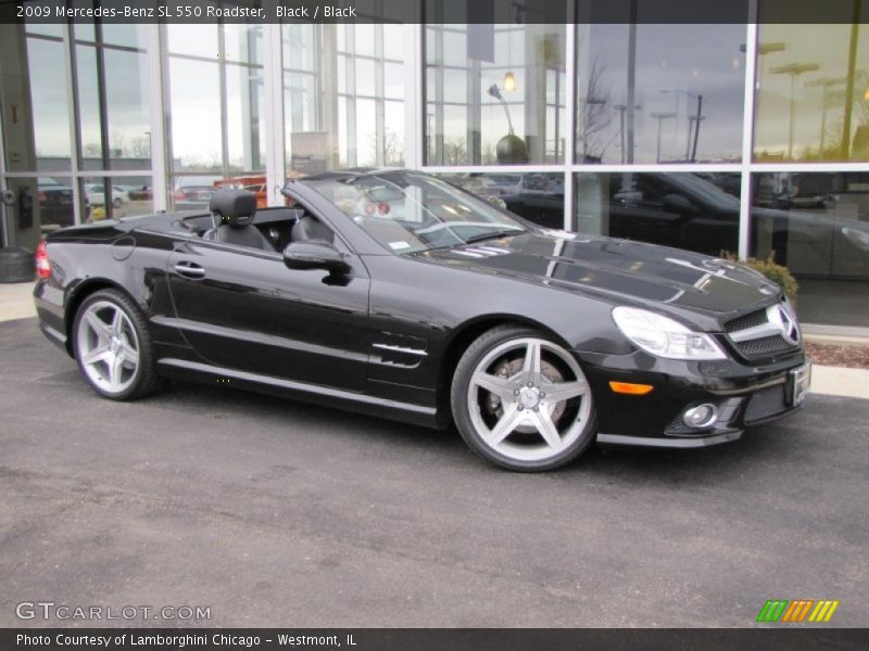  2009 SL 550 Roadster Black