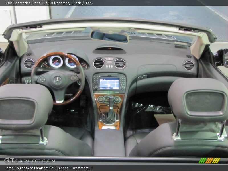 Dashboard of 2009 SL 550 Roadster