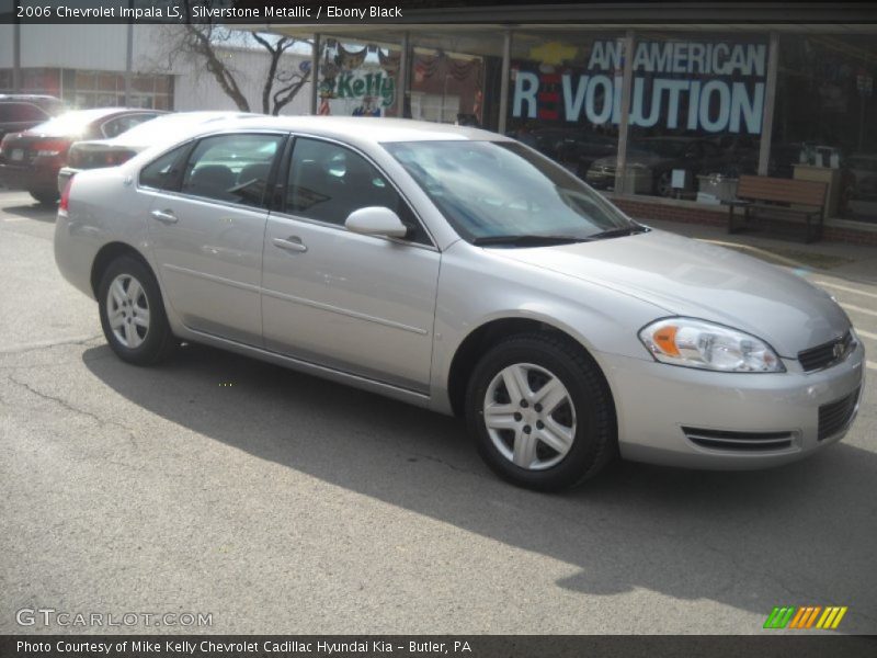 Silverstone Metallic / Ebony Black 2006 Chevrolet Impala LS