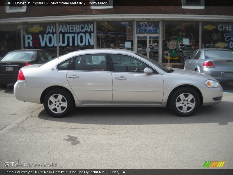 Silverstone Metallic / Ebony Black 2006 Chevrolet Impala LS