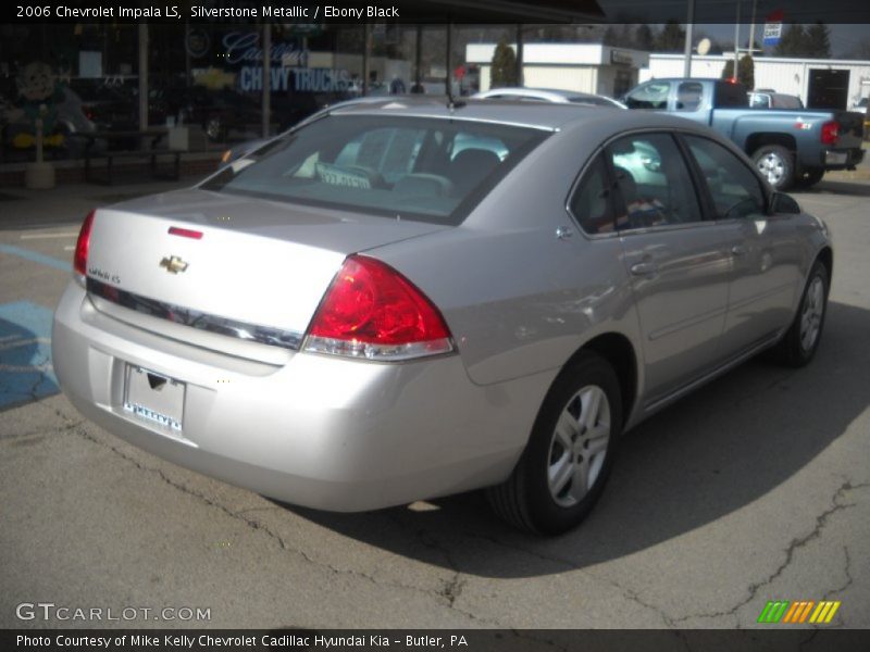 Silverstone Metallic / Ebony Black 2006 Chevrolet Impala LS