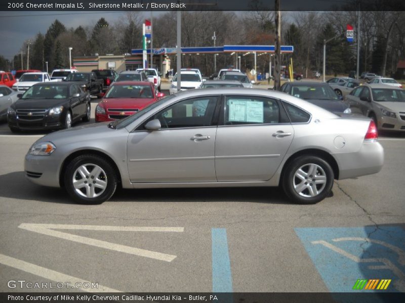 Silverstone Metallic / Ebony Black 2006 Chevrolet Impala LS