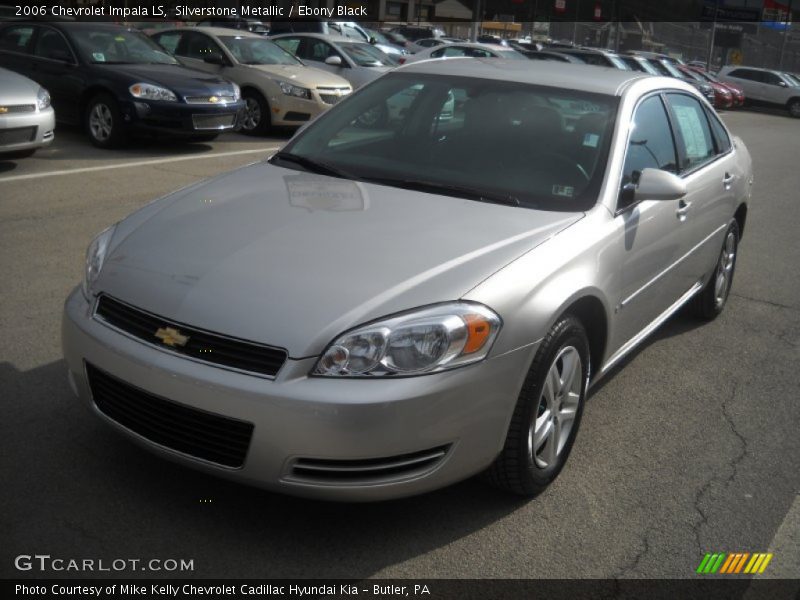 Silverstone Metallic / Ebony Black 2006 Chevrolet Impala LS