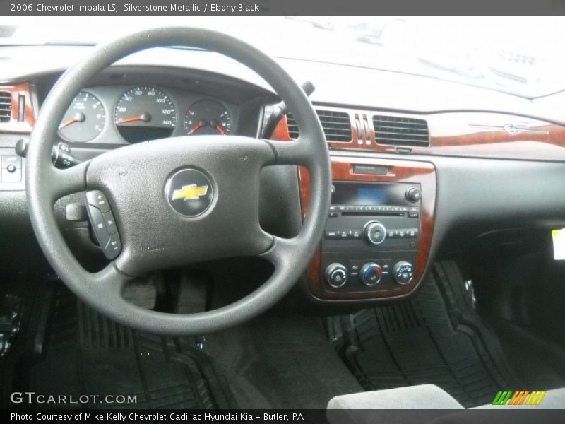 Silverstone Metallic / Ebony Black 2006 Chevrolet Impala LS