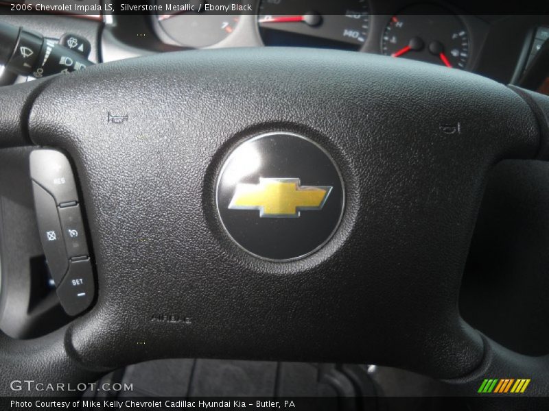 Silverstone Metallic / Ebony Black 2006 Chevrolet Impala LS