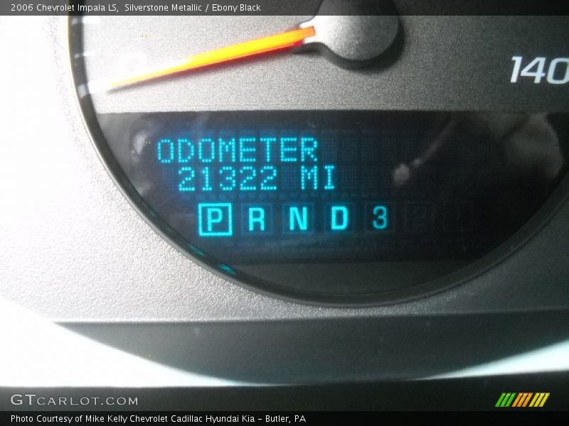 Silverstone Metallic / Ebony Black 2006 Chevrolet Impala LS