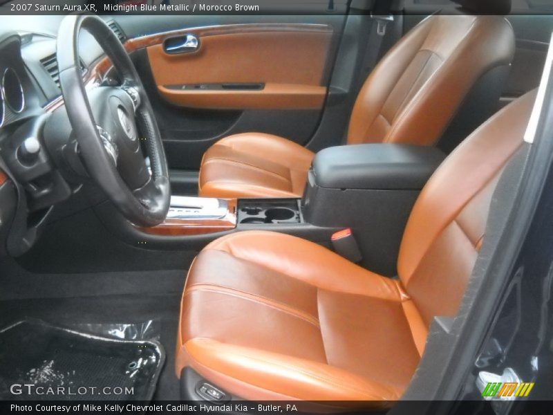  2007 Aura XR Morocco Brown Interior
