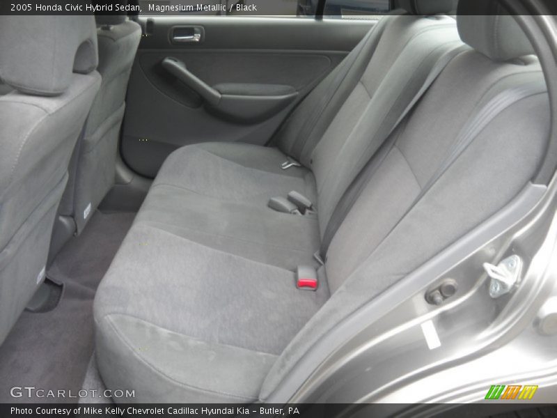 Magnesium Metallic / Black 2005 Honda Civic Hybrid Sedan